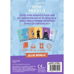 REINE DES NEIGES 2 : Jeu de Cartes Bataille "C'est moi le plus Fort!"