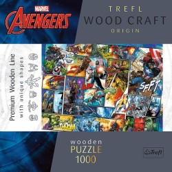 MARVEL - Puzzle en bois...