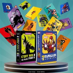 DISNEY VILLAINOUS : "C'est moi le plus Fort!" Battle Card Game