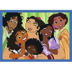 DISNEY - "The Happy World" Puzzle 4 in 1