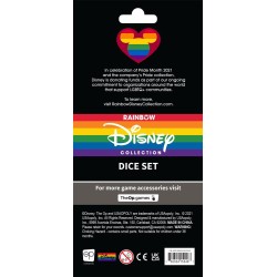 DISNEY - Pack de 6 dés Rainbow