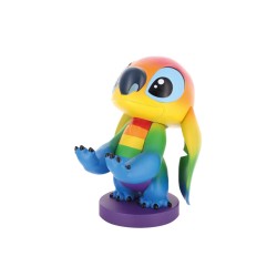 DISNEY - Support manette Stitch Rainbow