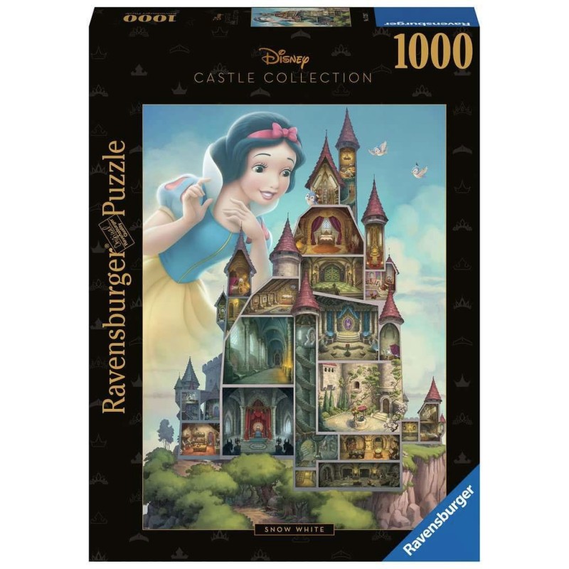 DISNEY - Kasteelcollectie puzzel met Sneeuwwitje