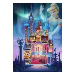 DISNEY - Kasteelcollectie puzzel met Cinderella