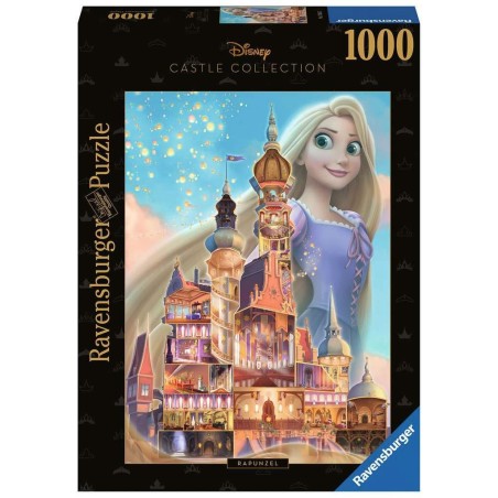 DISNEY - Kasteelcollectie puzzel met Rapunzel