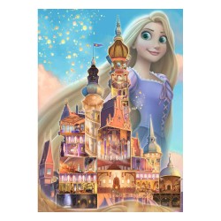 DISNEY - Kasteelcollectie puzzel met Rapunzel