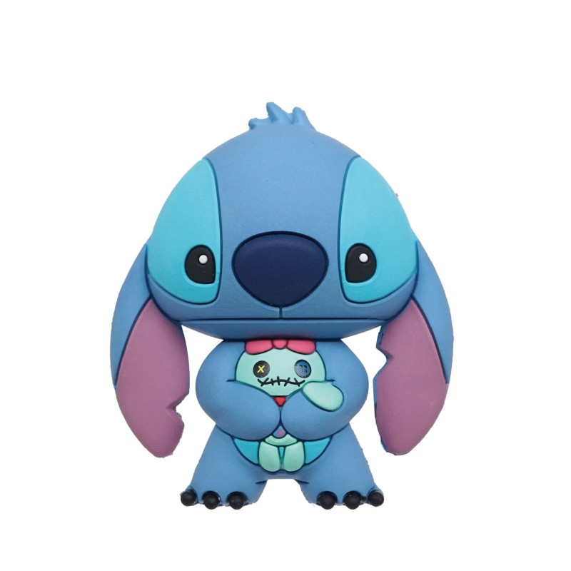 DISNEY - Magnet with Stitch and Scrump