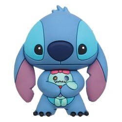 DISNEY - Magnet with Stitch and Scrump