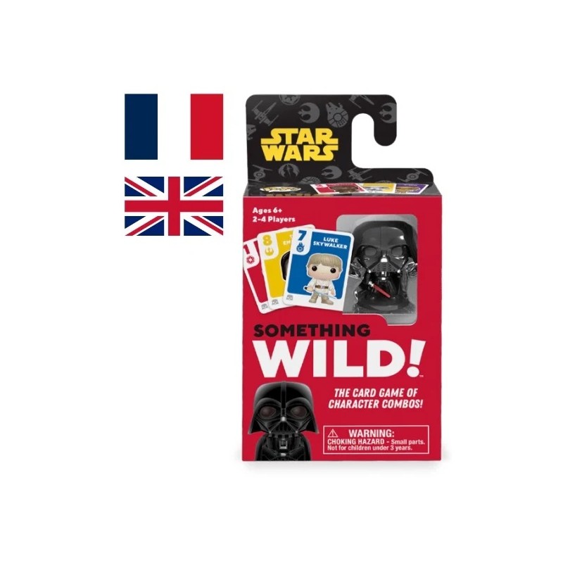 STAR WARS - Funko Jeu Something Wild Dark Vador FR/UK