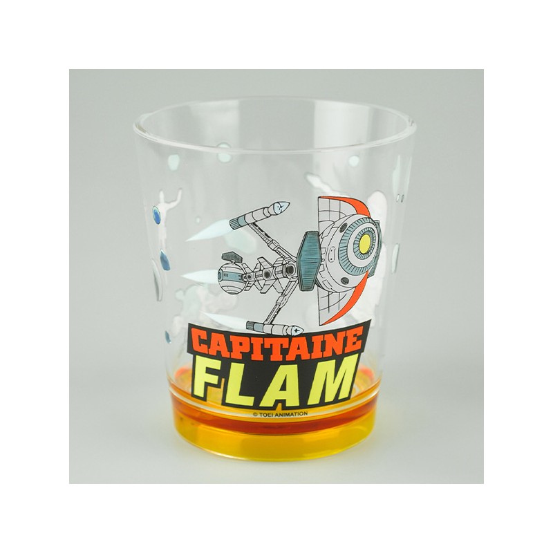 CAPITAIN FLAM -  Plastic glas "Cyberlabe"