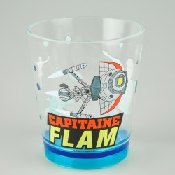 CAPITAIN FLAM -  Plastic glas "Cyberlabe"