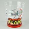 CAPITAINE FLAM - Verre en plastique "Cyberlabe"