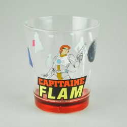 CAPITAINE FLAM - Verre en plastique "Buste Curtis"