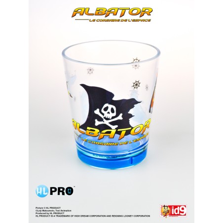 ALBATOR- "Rudder" plastic glass