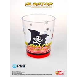 ALBATOR- "Rudder" plastic glass