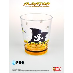 ALBATOR- Verre en plastique "Gouvernail"