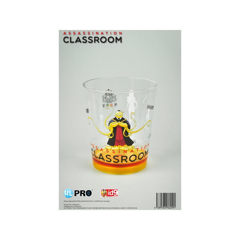 ASSASSINATION CLASSROOM- "Koro" plastic glas