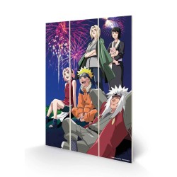 NARUTO - Tableau en bois "A time for Celebration"