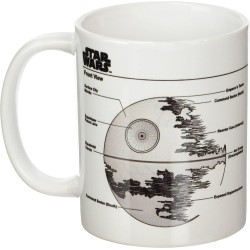 STAR WARS - Mug with Death Star sketch