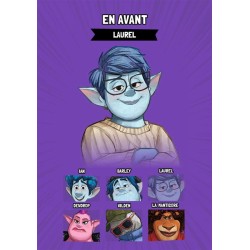 DISNEY PIXAR -  7 families game