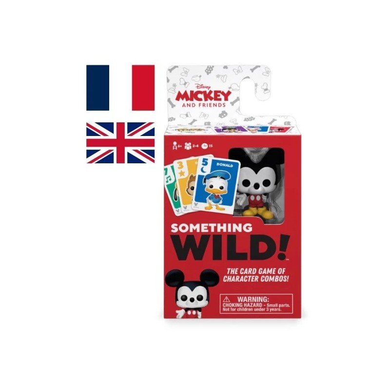 DISNEY - Funko Jeu Something Wild Mickey and FriendsFR/UK