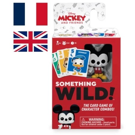 DISNEY - Funko Jeu Something Wild Mickey and FriendsFR/UK