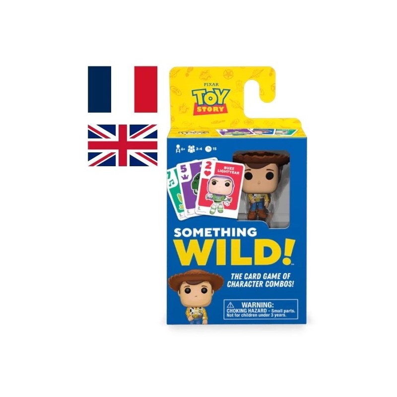 DISNEY - Funko Jeu Something Wild Toy Story Woody FR/UK