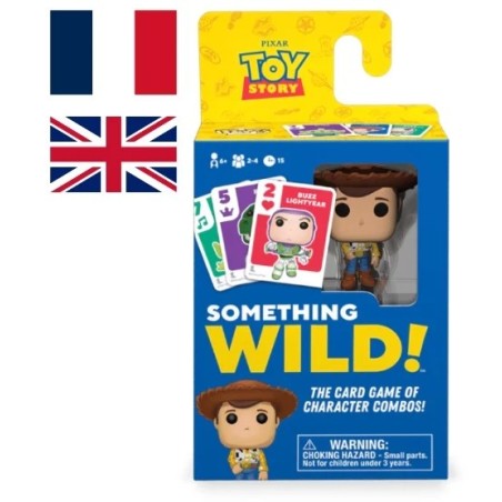 DISNEY - Funko Jeu Something Wild Toy Story Woody FR/UK