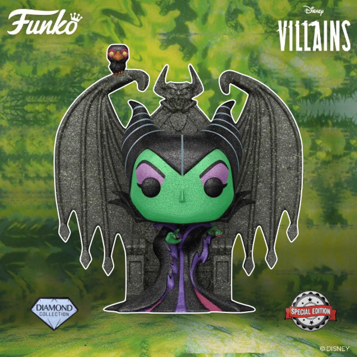 POP DELUXE -Maleficent on Throne n° 784 - Édition Spécial