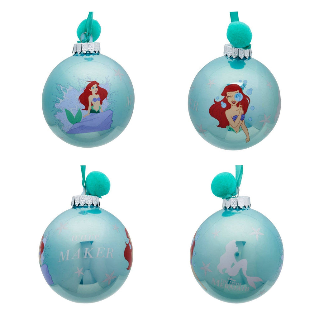 Disney Ensemble de 7 boules de Noël - La Petite Sirène.