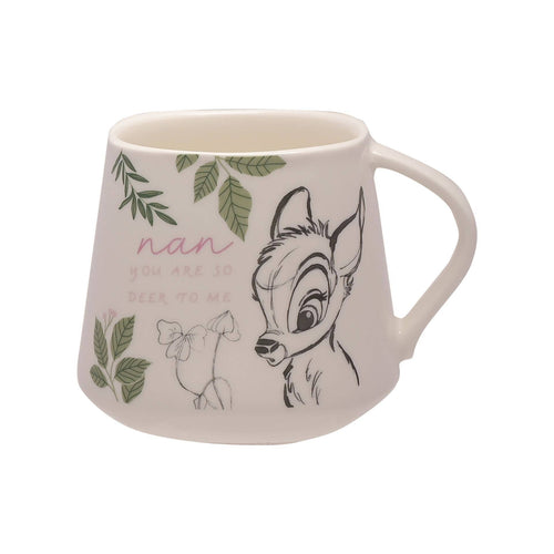 Ensemble mug et dessous de verre Disney Forest Friends Bambi « Nan »