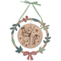 Plaque ronde suspendue Disney Winnie l’ourson Noël