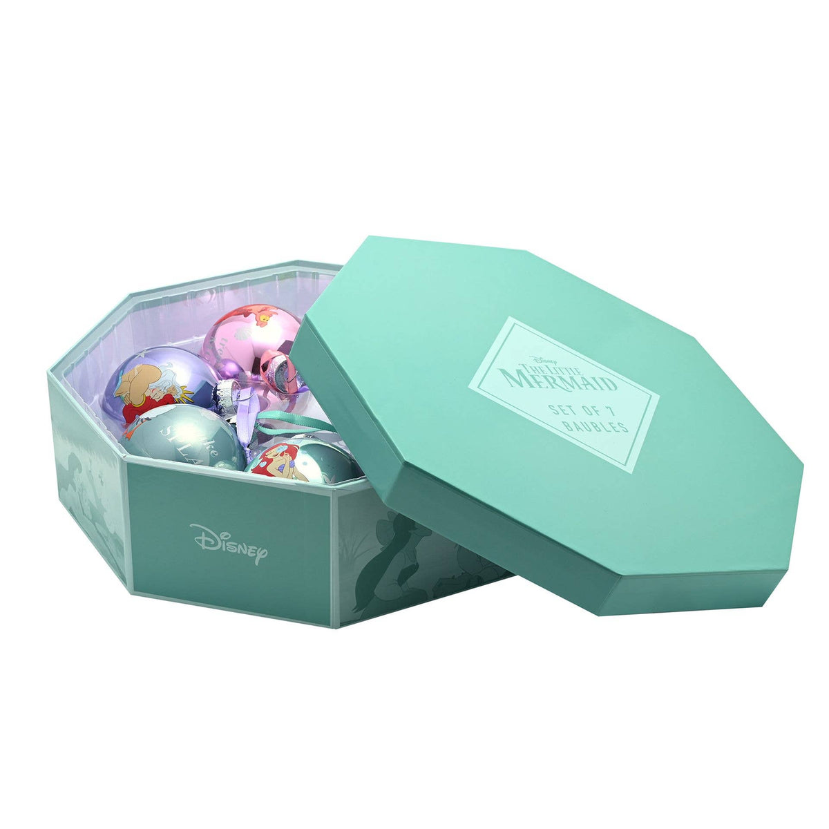 Disney Ensemble de 7 boules de Noël - La Petite Sirène.