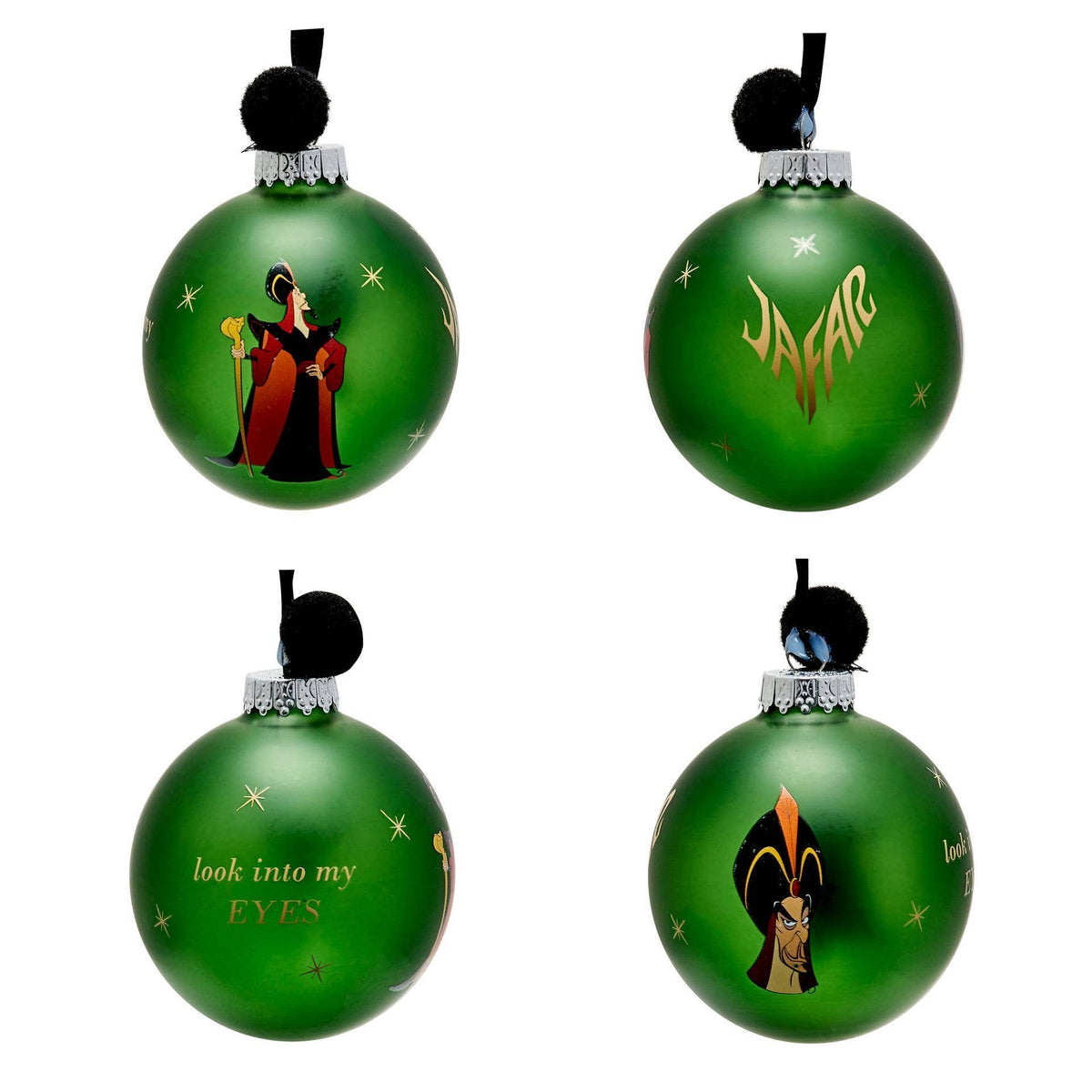 Set de 7 boules de Noël Disney - Méchants/ Vilains