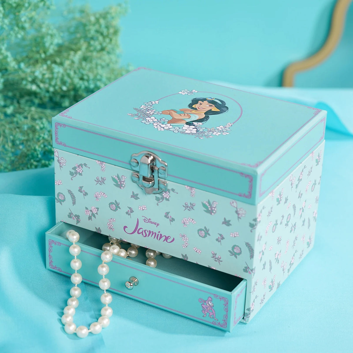PRINCESSES - Boite à bijoux musicale Jasmine
