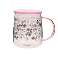 DISNEY - Mug en verre avec couvercle Minnie 540 ml