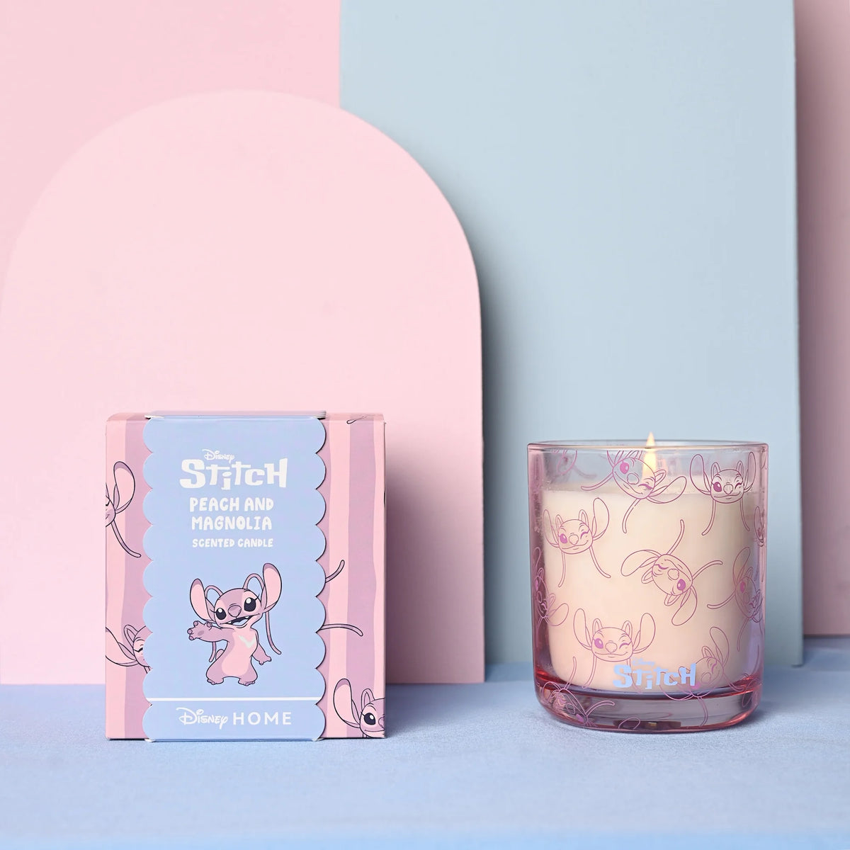 STITCH - Bougie Angel " Pêche et Magnolia"