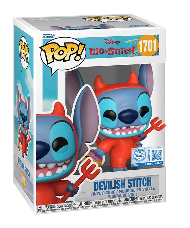 POP - Stitch en Diable n°1701