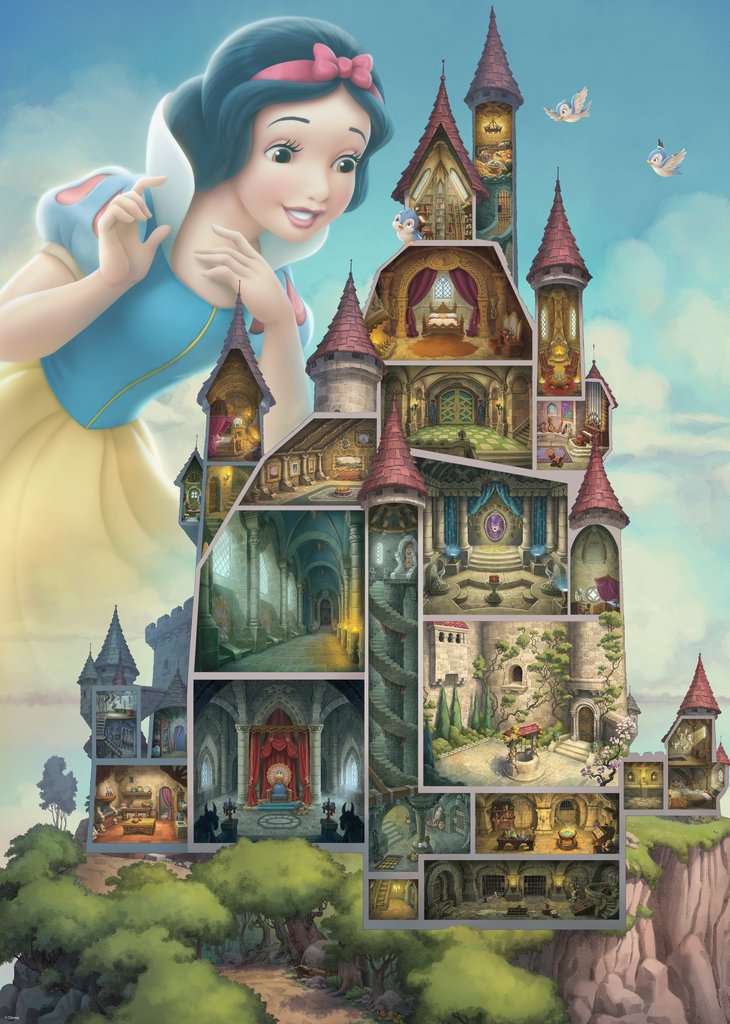DISNEY - Puzzle Castle Collection - Blanche Neige