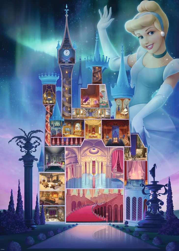 DISNEY - Puzzle Castle Collection - Cendrillon