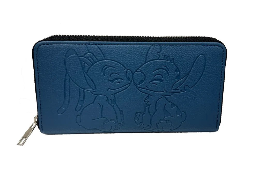 STITCH - Portefeuille Stitch  & Angel Bleu