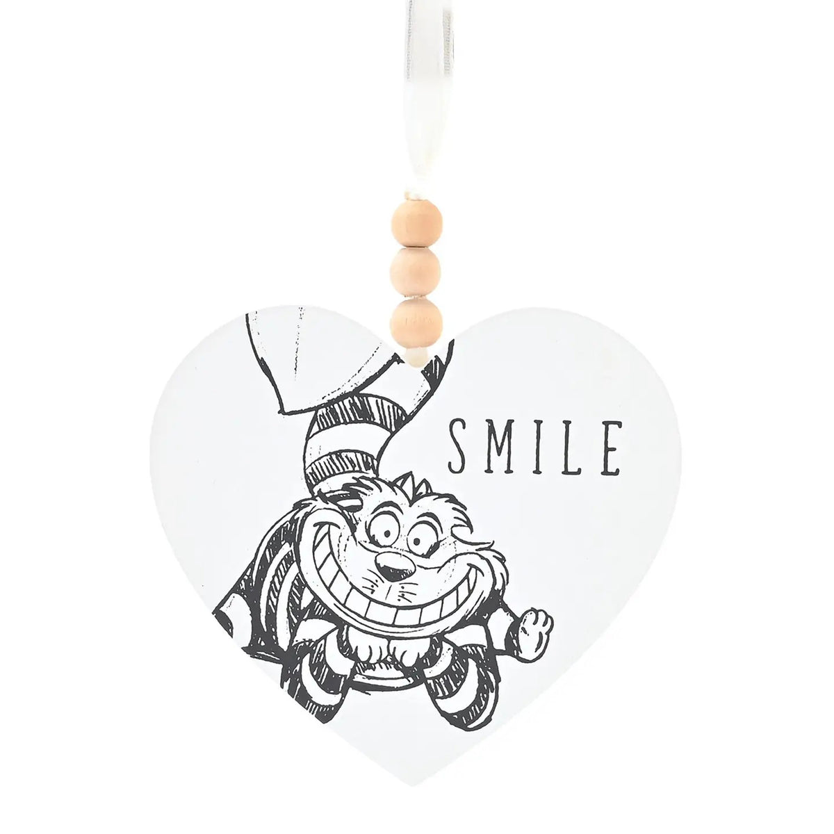 Plaque Cœur Chats & Chiens Disney - Sourire
