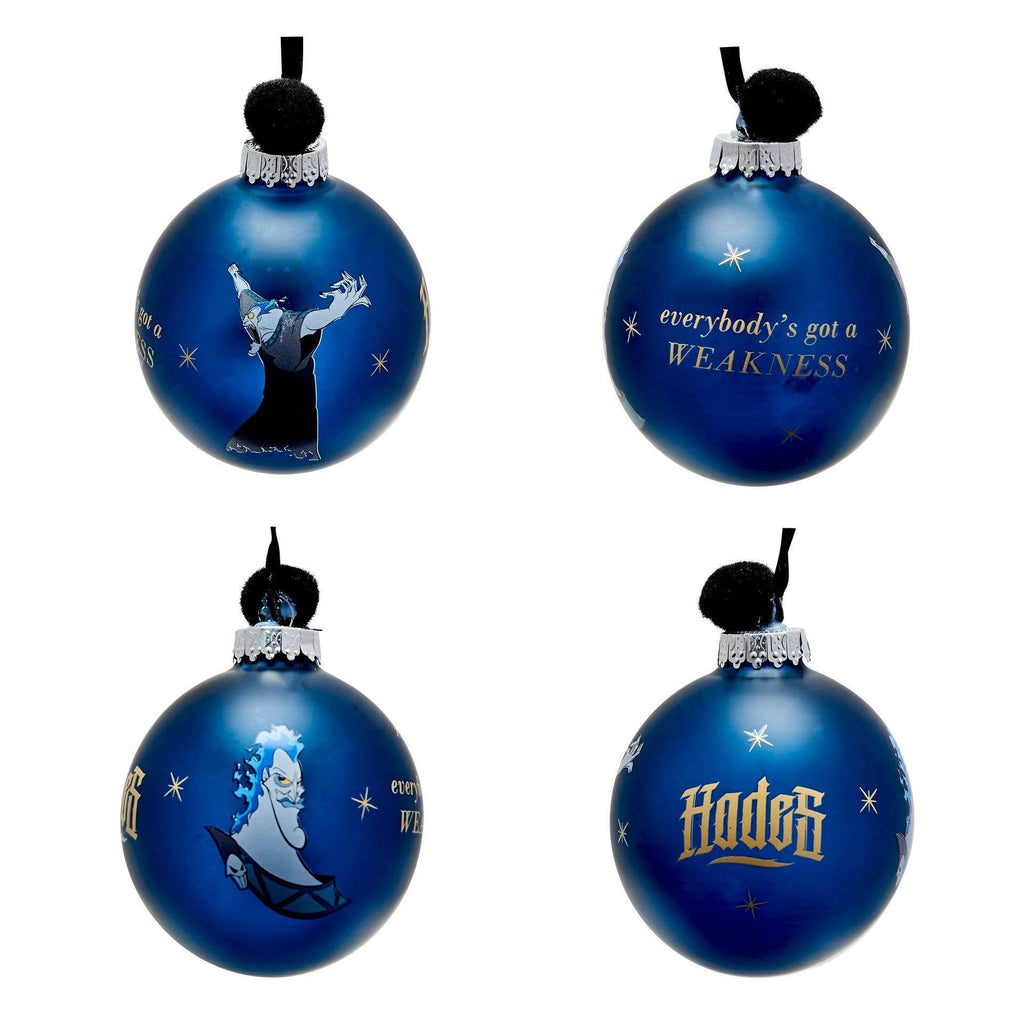 Set de 7 boules de Noël Disney - Méchants/ Vilains
