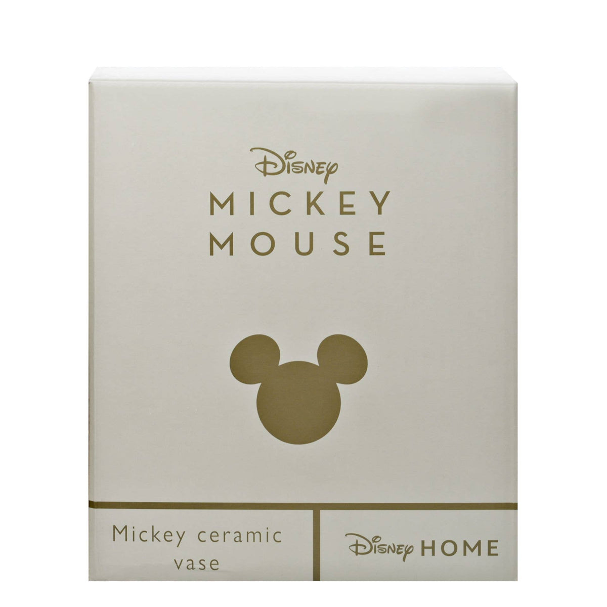Vase Disney Mickey avec décor en feuille d'or