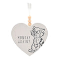 Plaque Cœur Chats & Chiens Disney - Enocre Lundi