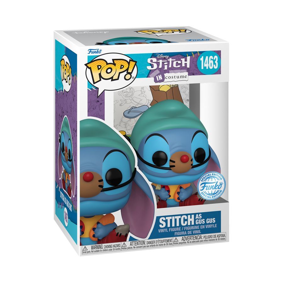 POP - Stitch en costume de Gus Gus