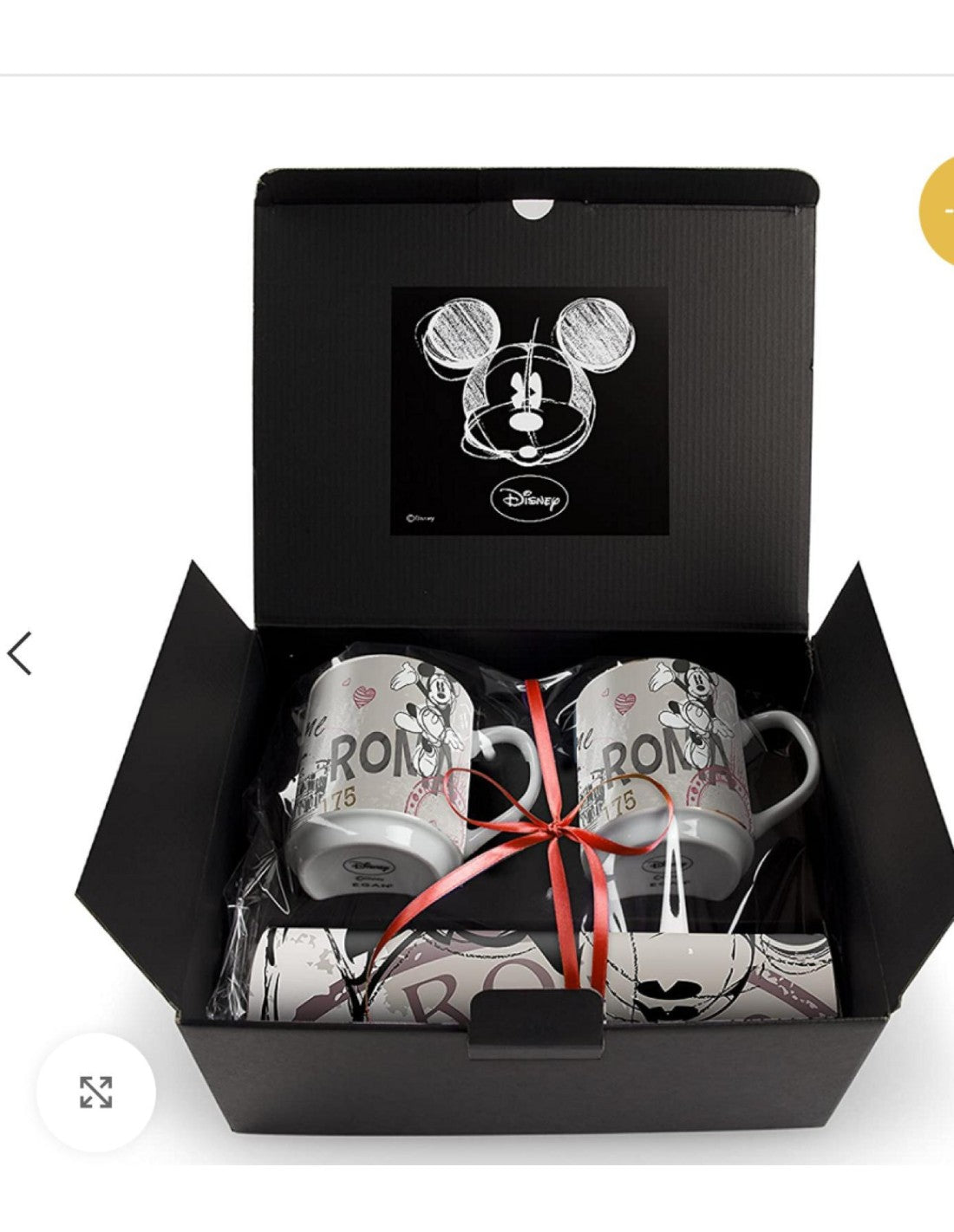 DISNEY - Coffret Mugs et sets de table Mickey  Roma